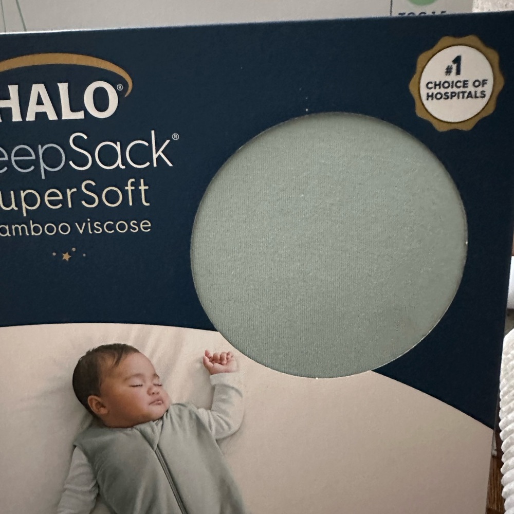 Halo SuperSoft Bamboo Sleepsack in Light Sage